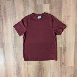 Jason Wu Burgundy Short Sleeve Tee